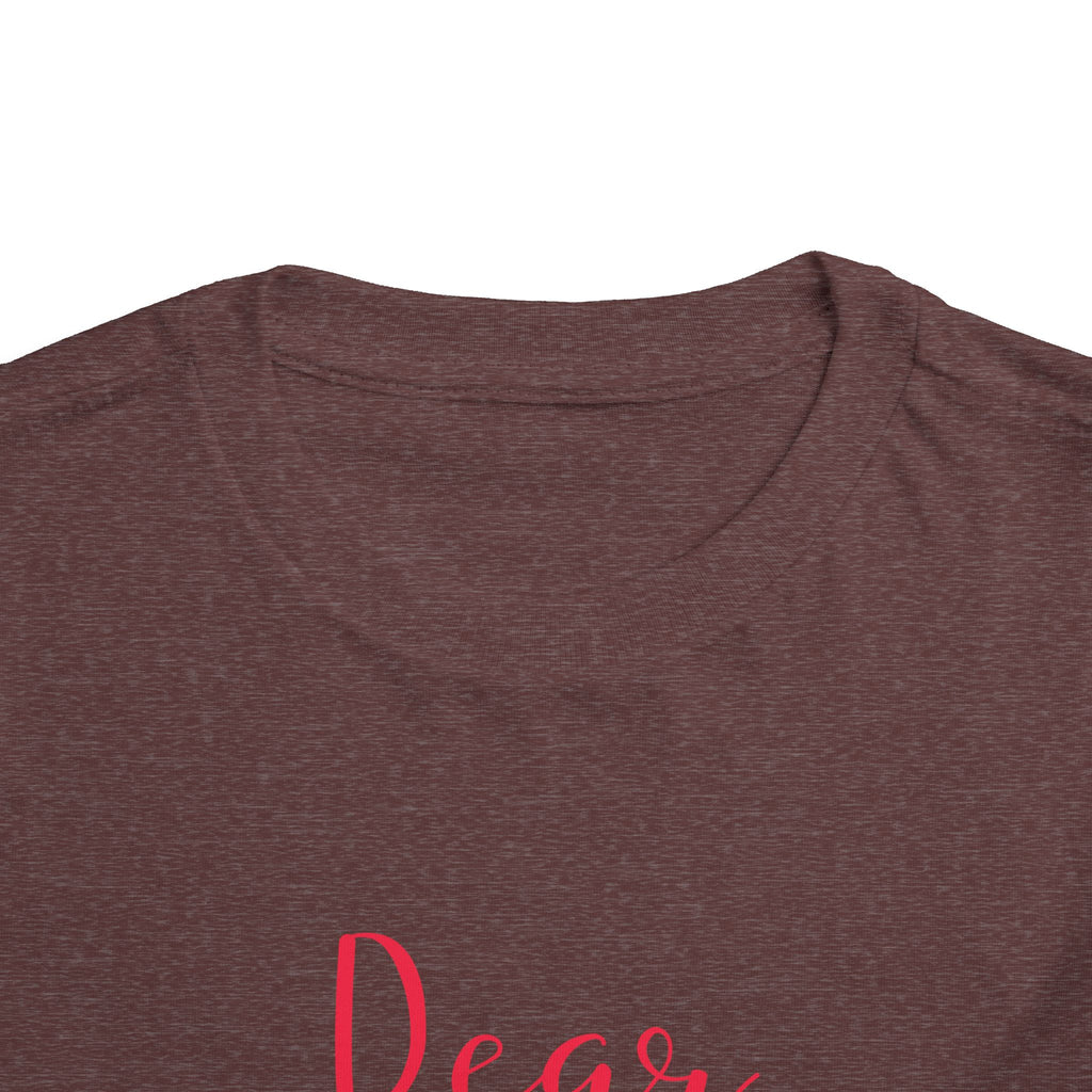 Dear Santa I've Been Good-ish Christmas Toddler Short Sleeve Tee