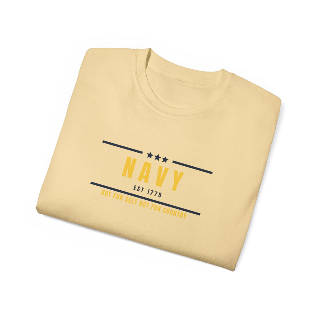 Navy Est. 1775 Military Graphic Tee — Veteran & Navy Support Shirt