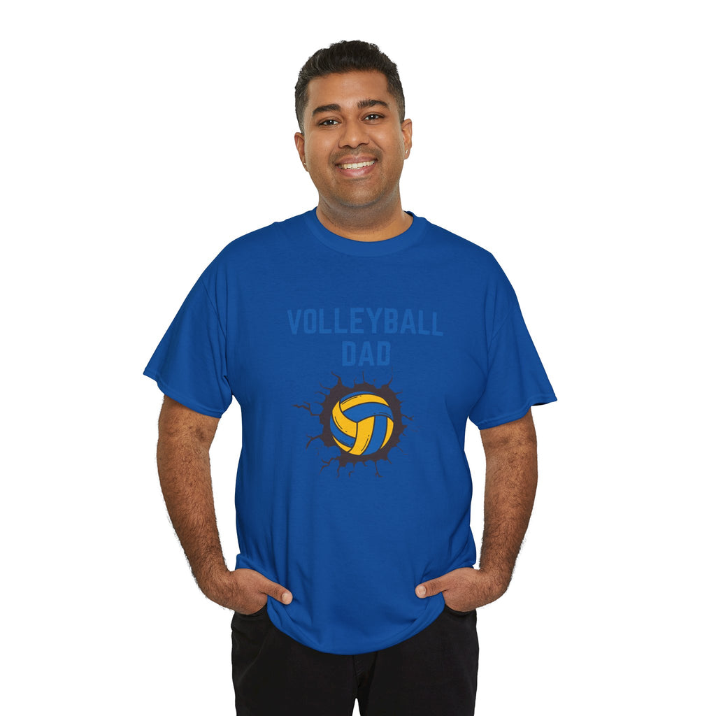 Volleyball Dad T-Shirt — Dad Gift, Volleyball Player Support Tee