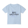 'Big Brother' Toddler T-Shirt — Cute Sibling Announcement Tee