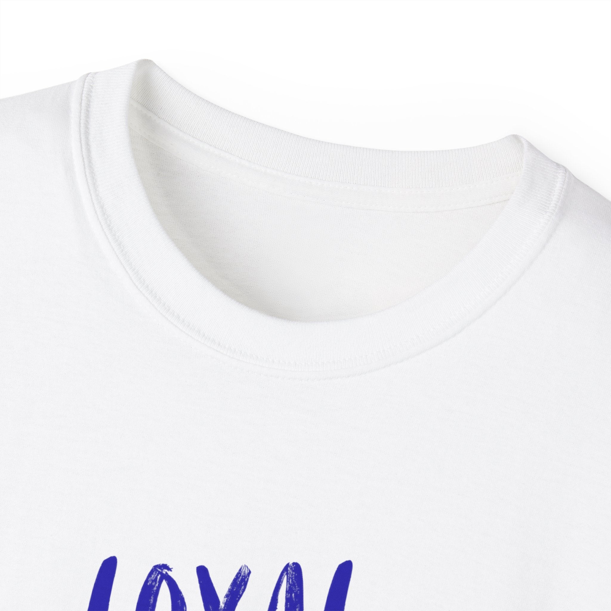 T-Shirt — "Loyal, Lazy, Livin' My Best Life" Colorful Script