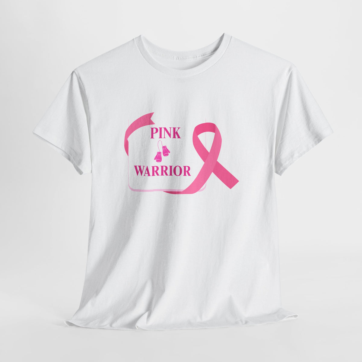 Breast Cancer Awareness Tee – Pink Warrior Ribbon T-Shirt