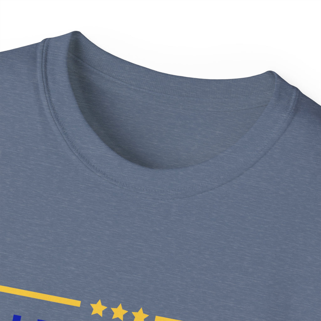 Air Force Vintage Stripe Tee — "Air Force" Graphic T-Shirt