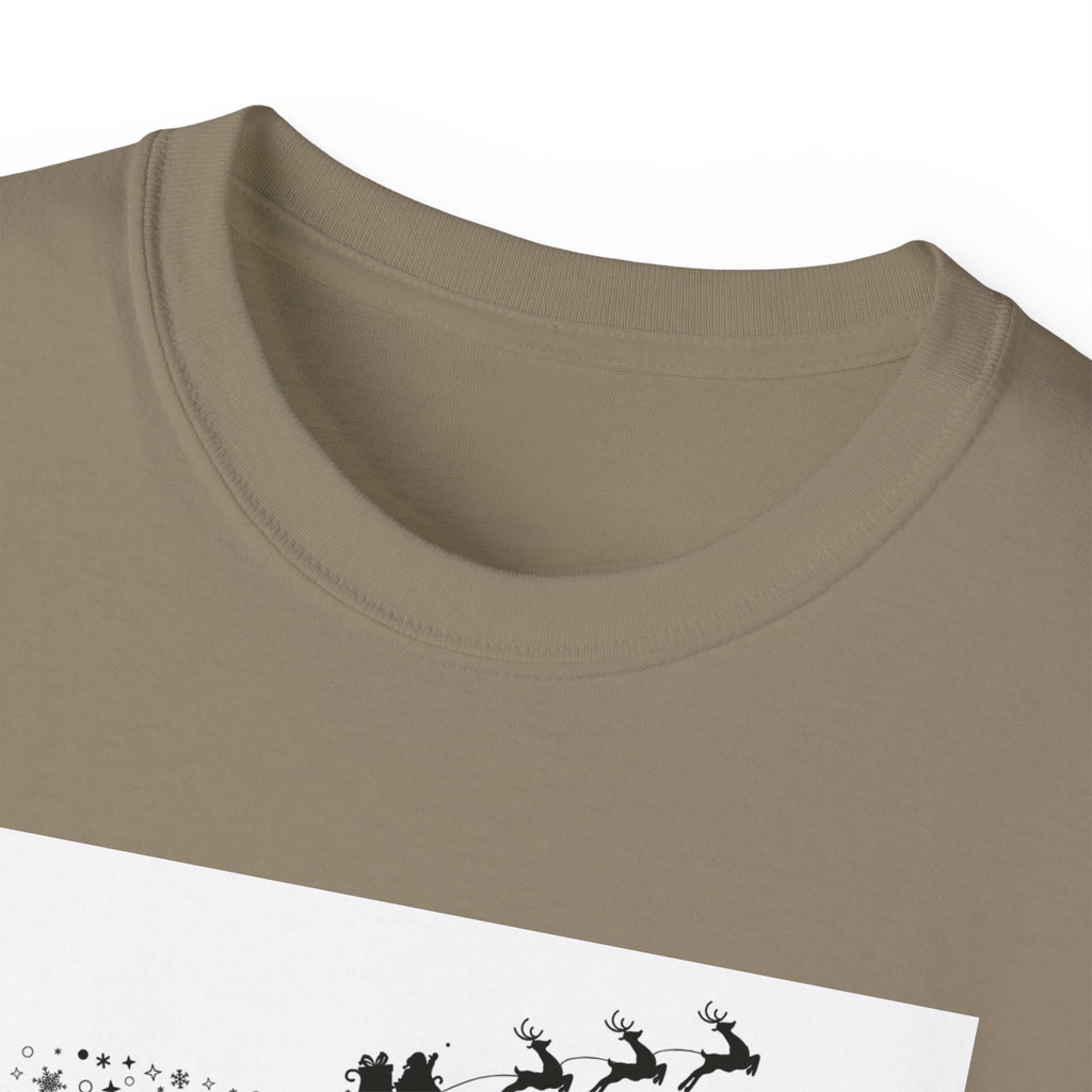 Dear Santa Festive Fun Aunt Tee, Christmas Shirt, Holiday Gift, Cute Santa Tee, Unisex Seasonal T-Shirt, Cute Aunt Apparel