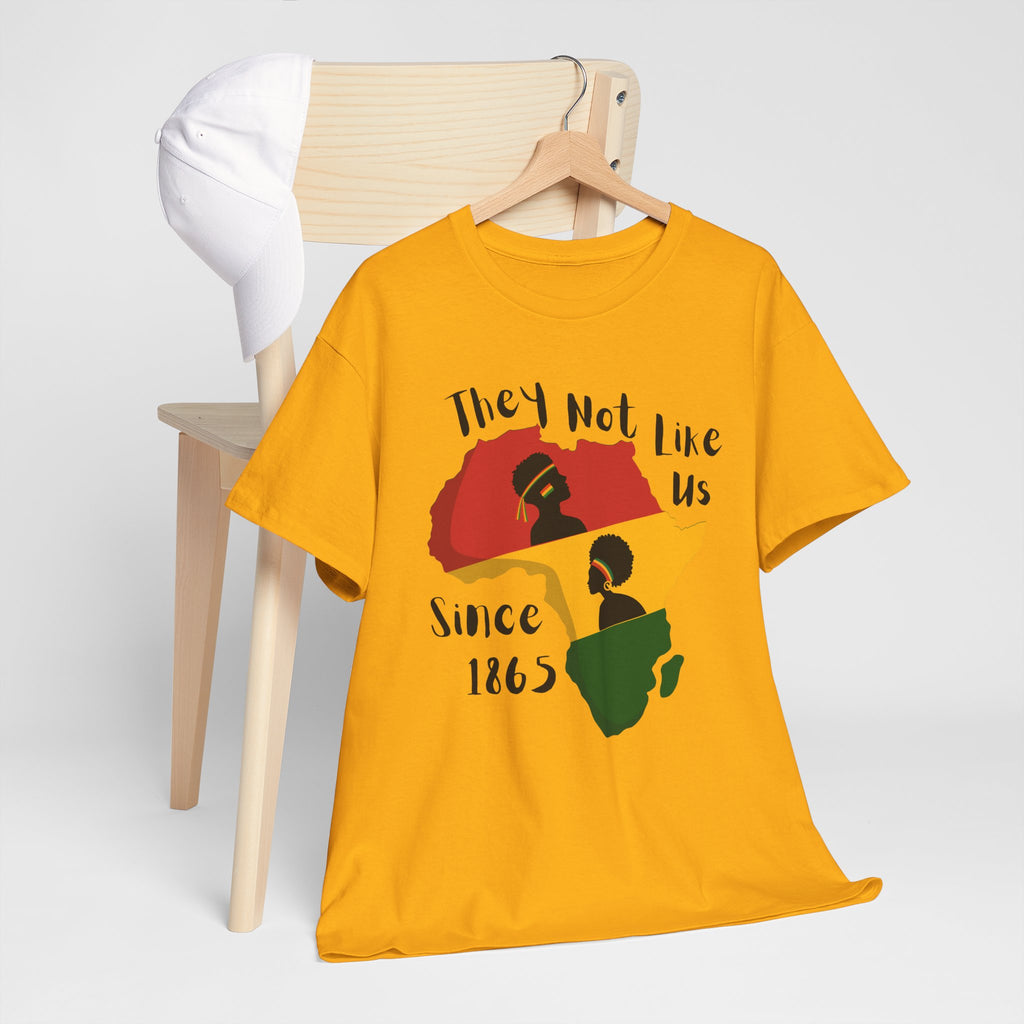 Juneteenth Africa T-Shirt — 'They Not Like Black' Black Culture Tee