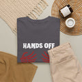 Hands Off My Boo-bies Halloween T-Shirt — Spooky Skeleton Hands Graphic Tee
