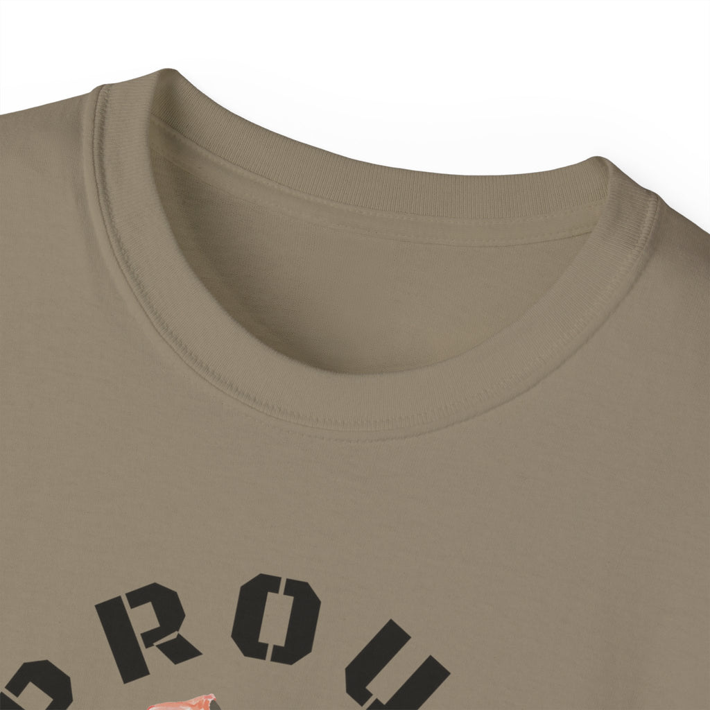 Proud Coast Guard Wife T-Shirt — Life Vest Graphic Tee for Military Spouses