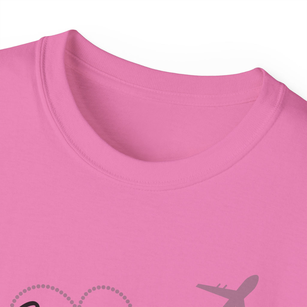 Girls Trip Tee — "Girls Trip Fueled by Friendship & Flights" Travel Shirt