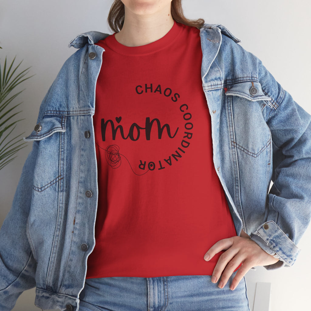 Mom Chaos Coordinator T‑Shirt — Cute Mom Life Graphic Tee