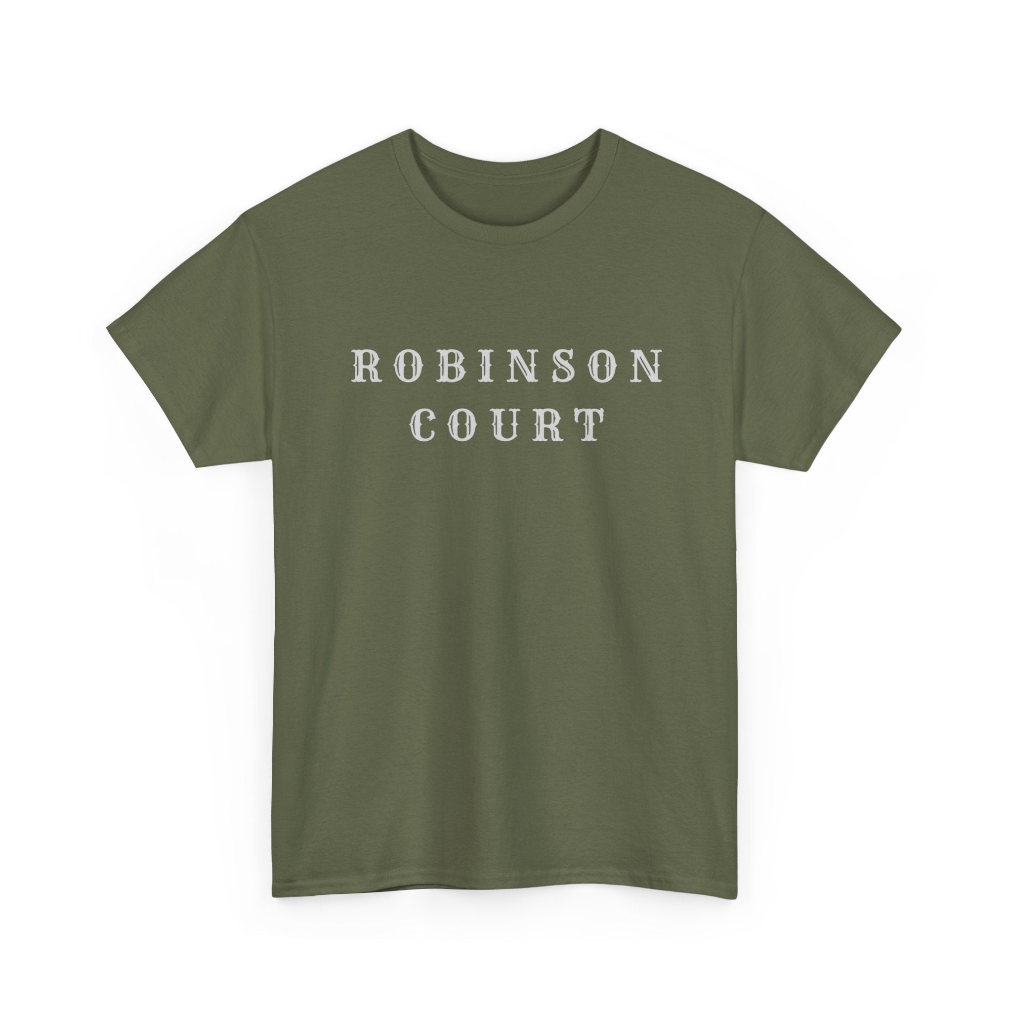 Robinson Court T-Shirt — Vintage College Style Tee