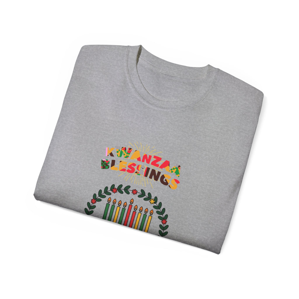 Kwanzaa Blessings Unisex Ultra Cotton Tee