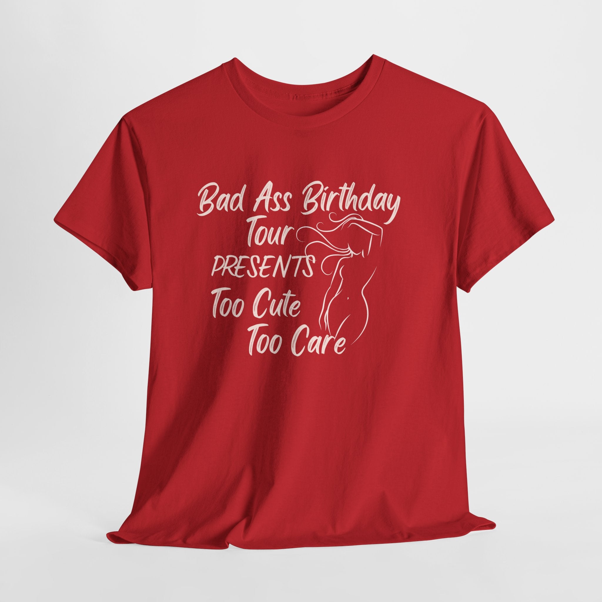Birthday Tee — 'bad ass birthday tour' Graphic Shirt