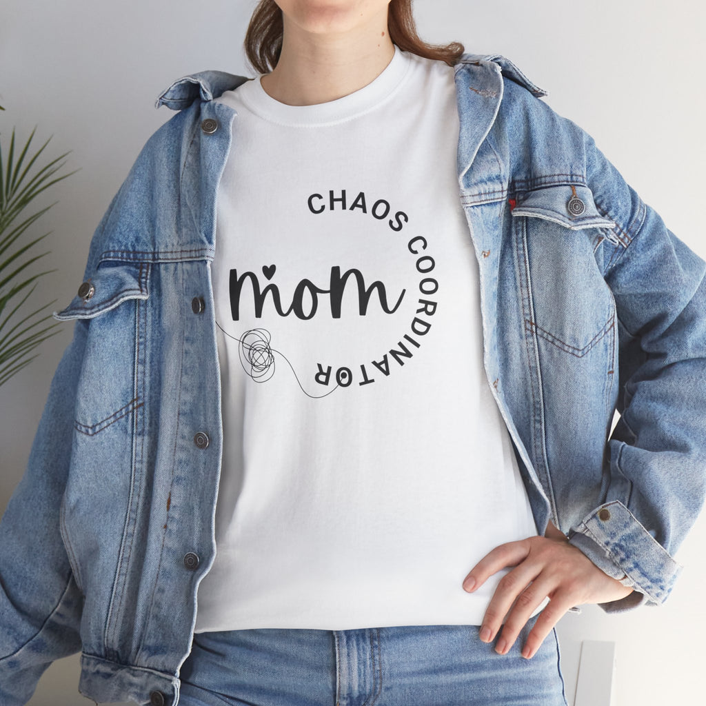 Mom Chaos Coordinator T‑Shirt — Cute Mom Life Graphic Tee
