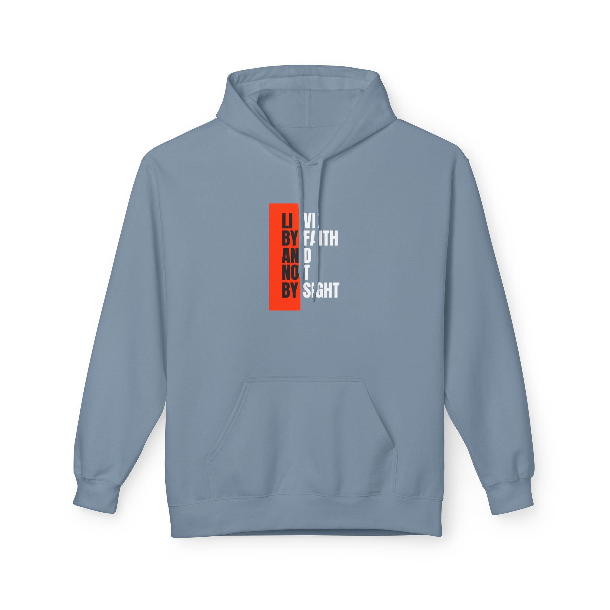 Faith Over Sight Hoodie — "By Faith Not By Sight" Graphic Hoodie