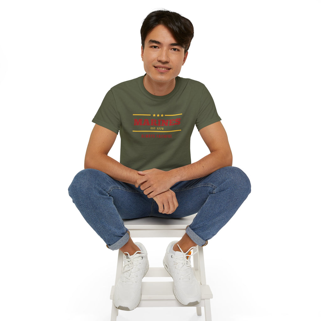 Marines "Always Faithful" Cotton Tee