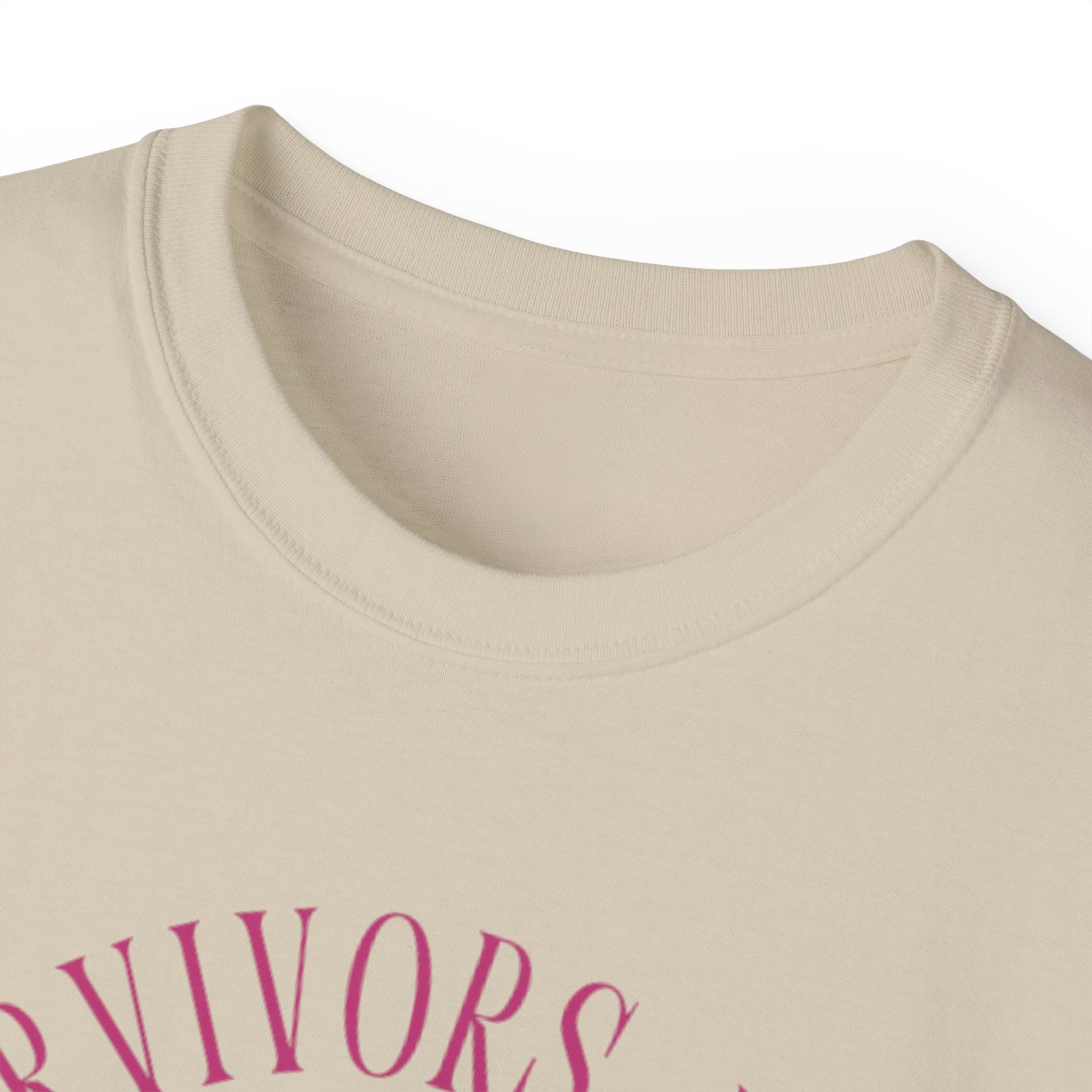 Breast Cancer Survivors Are Real T-Shirt — Pink Ribbon Boxing Gloves Tee