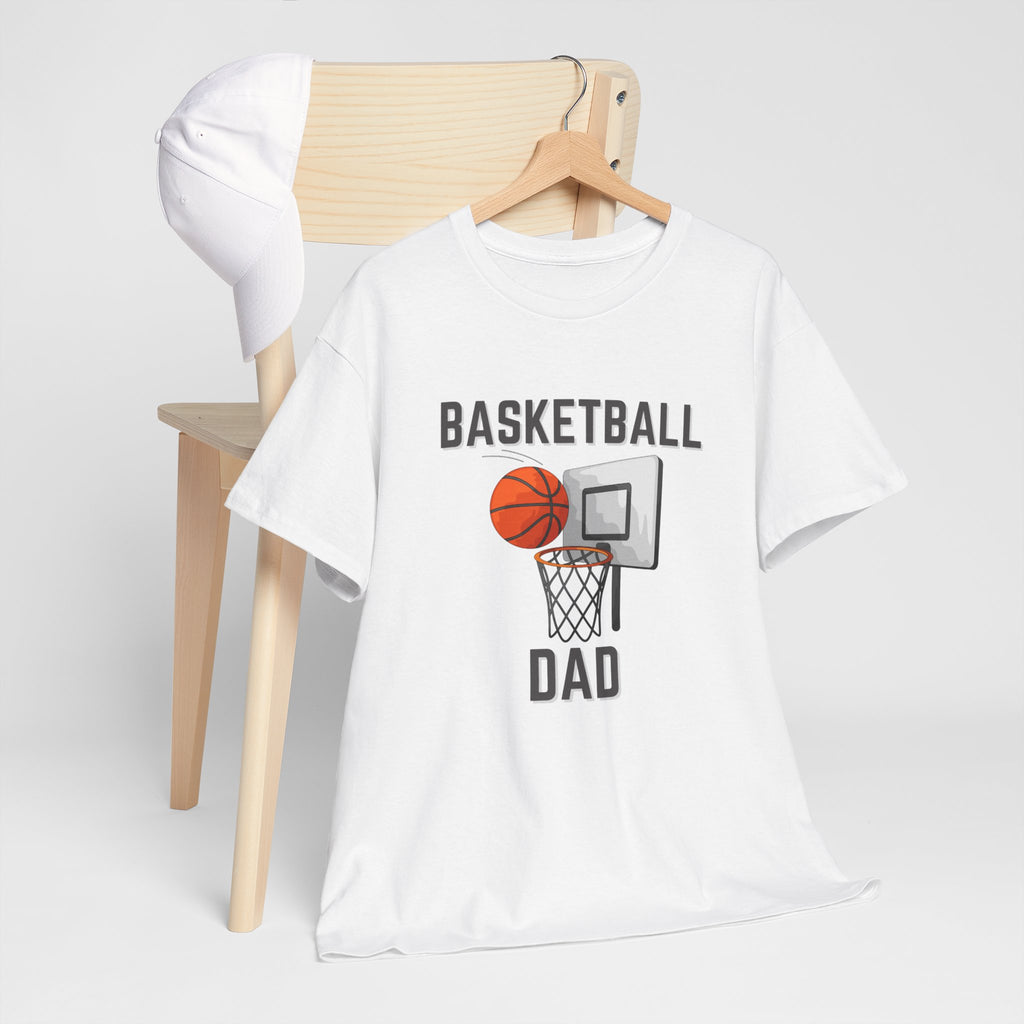Basketball Dad T-Shirt — Dad Gift, Basketball Coach & Game Day Tee