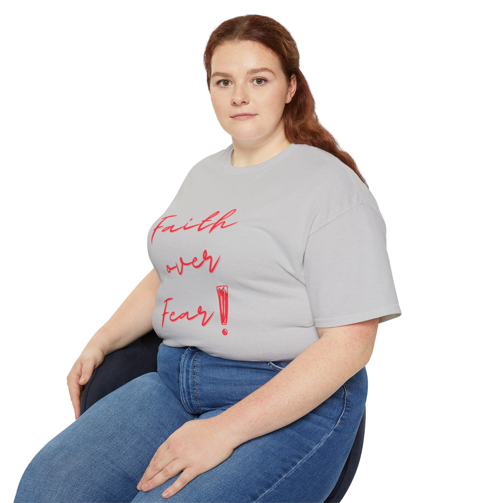 Faith Over Fear T‑Shirt — Inspirational Christian Tee