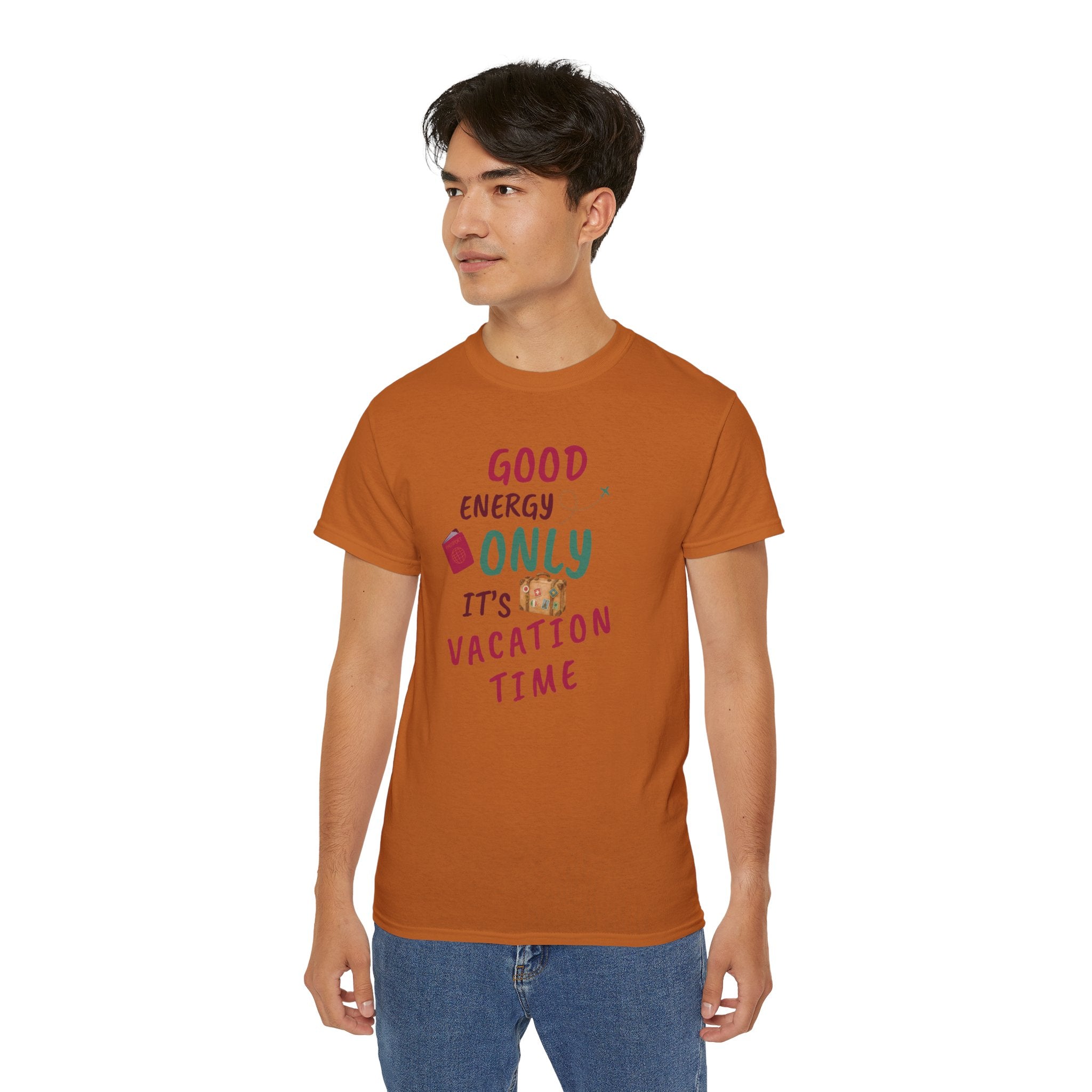 Good Energy Only – Vacation Time T-Shirt