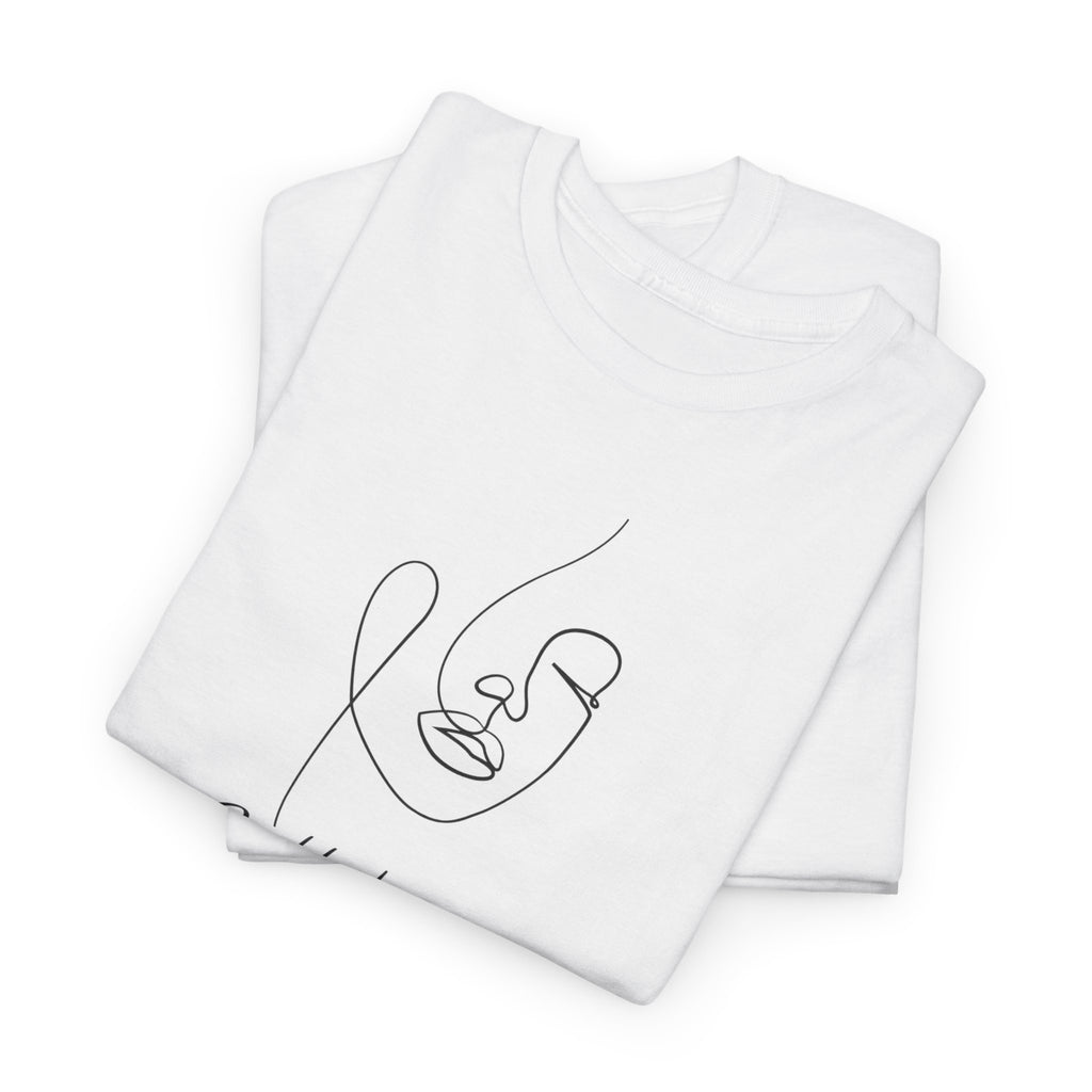 Minimal Line Art Tee — "Still that girl...until not" Inspirational Graphic T‑Shirt