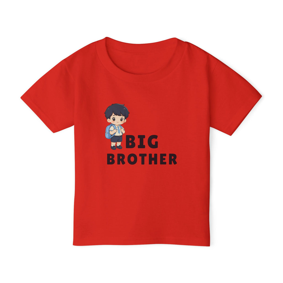 'Big Brother' Toddler T-Shirt — Cute Sibling Announcement Tee