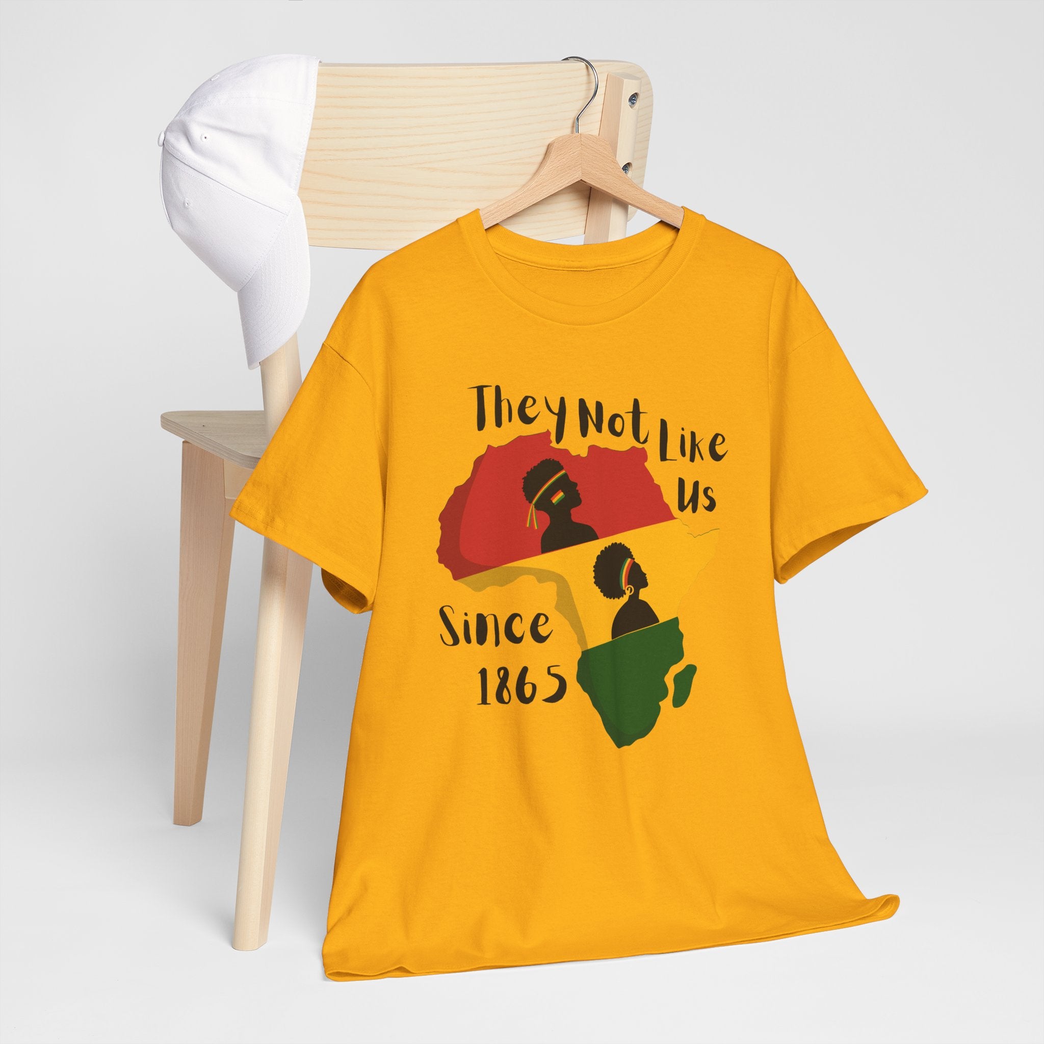 Juneteenth Africa T-Shirt — 'They Not Like Us' Black Culture Tee