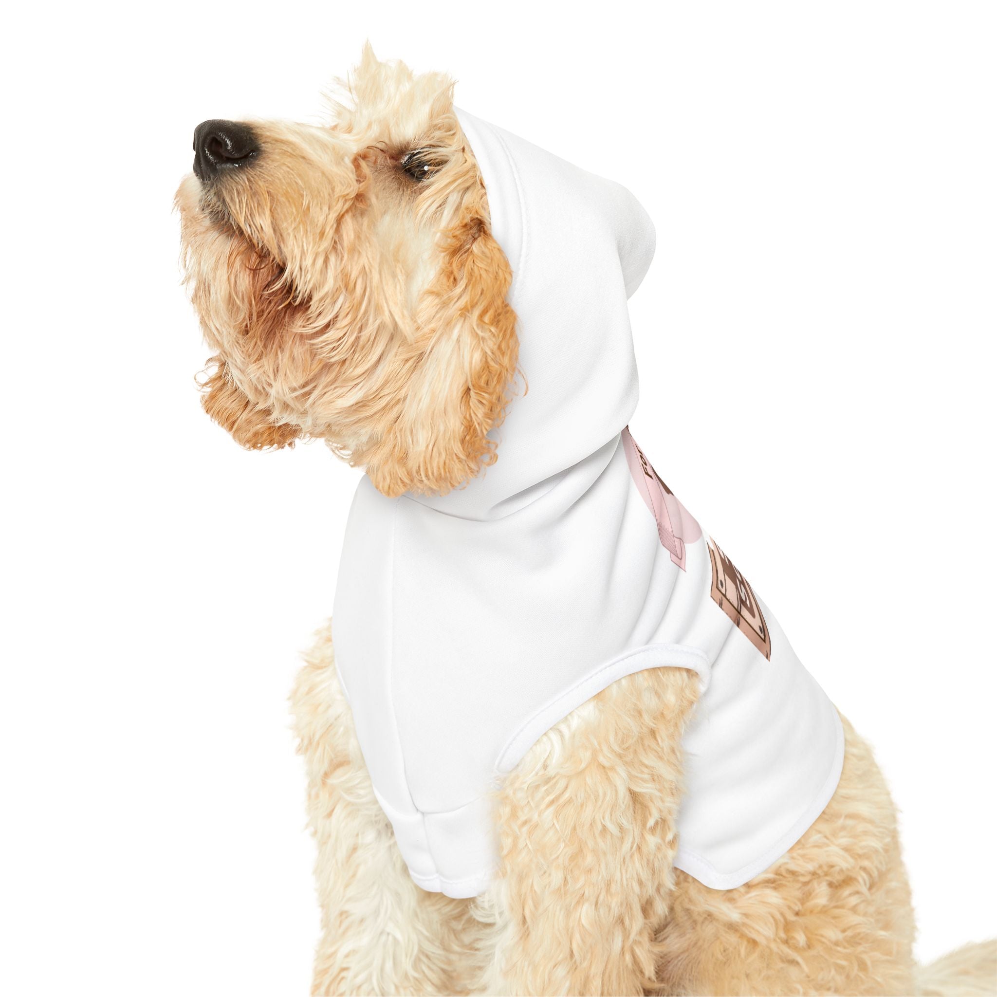 Pet Hoodie — "Show Me Some Love" Cute Dog Hoodie for Small Dogs