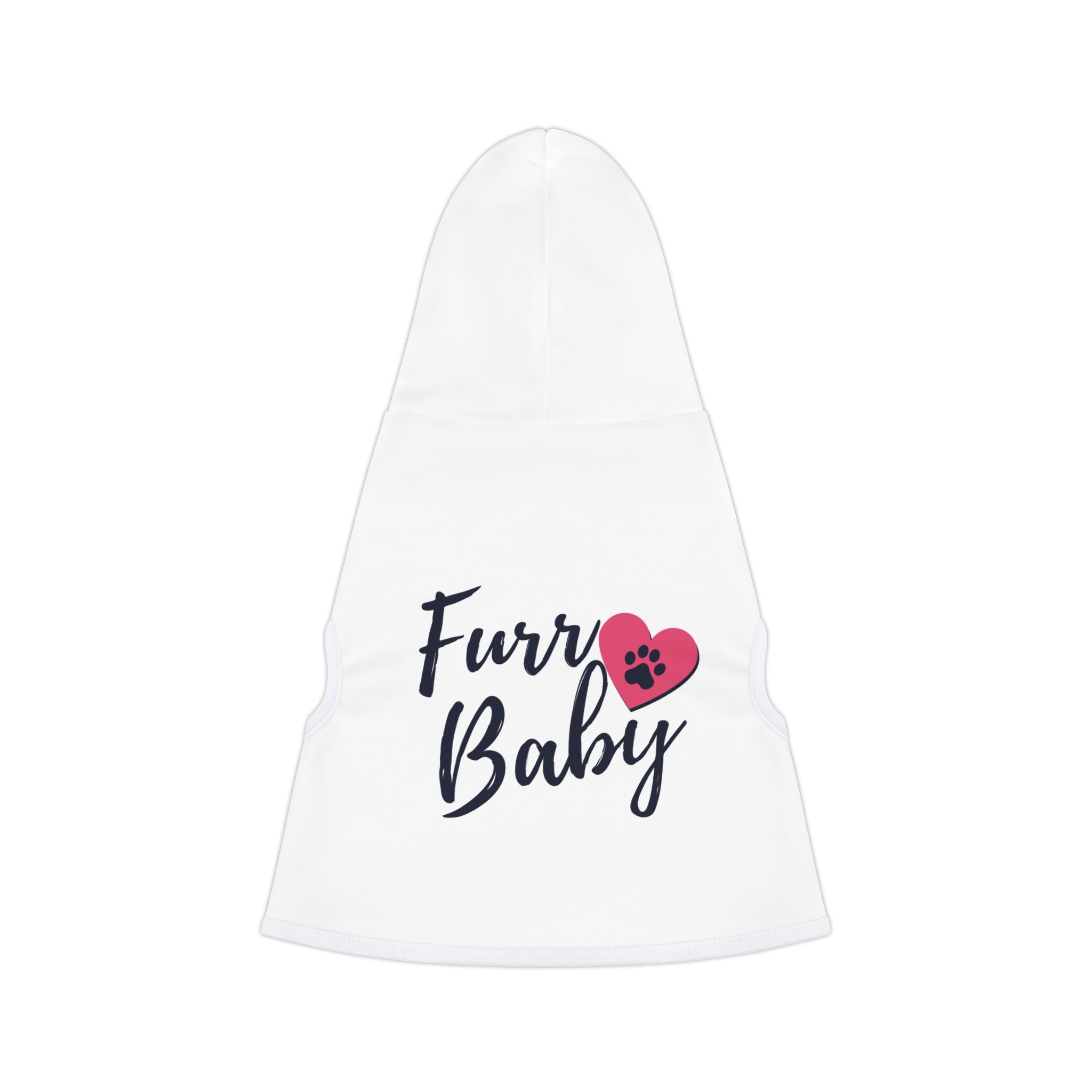 Pet Hoodie — "Furr Baby" Cute Paw Heart Dog & Cat Hoodie