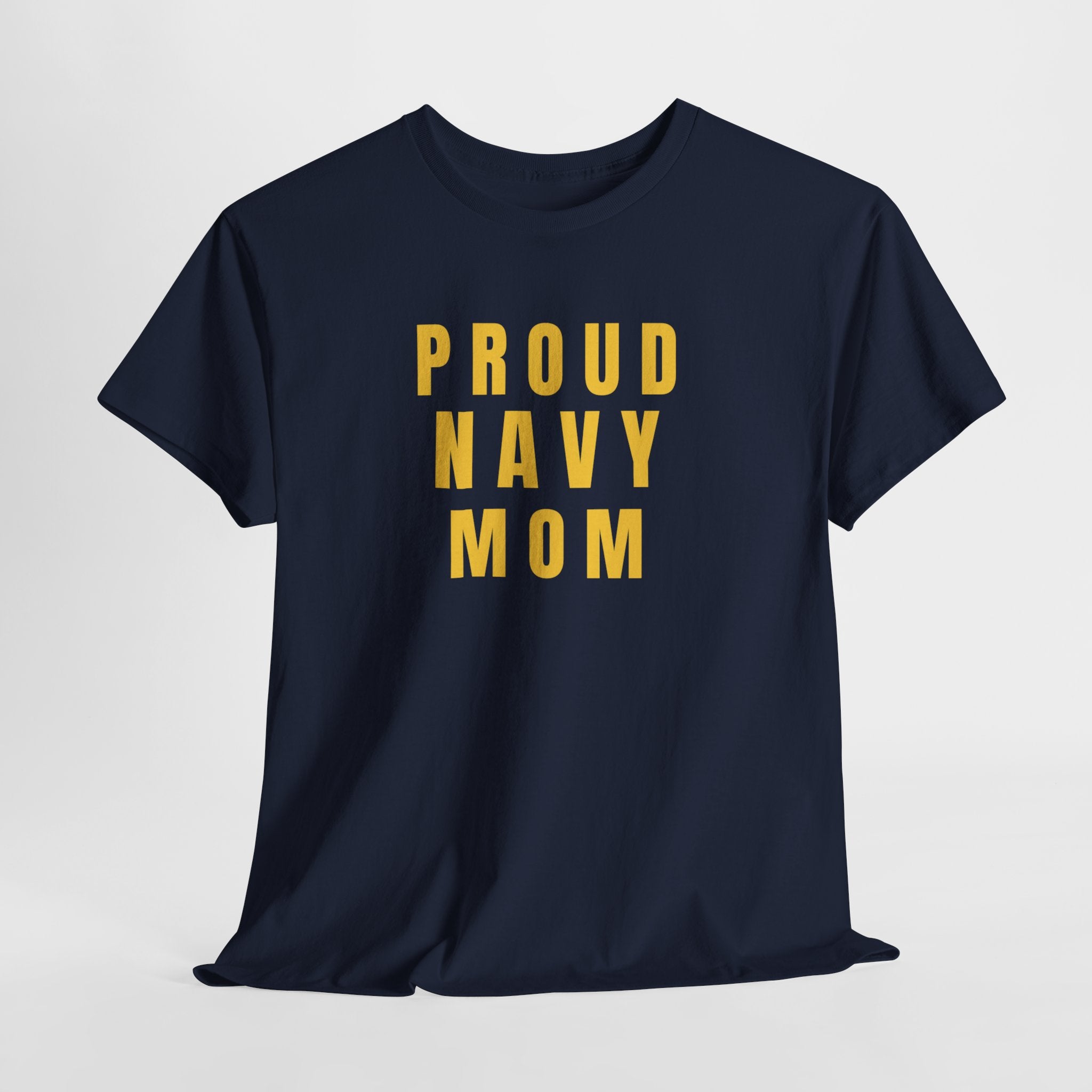 Proud Navy Mom T‑Shirt