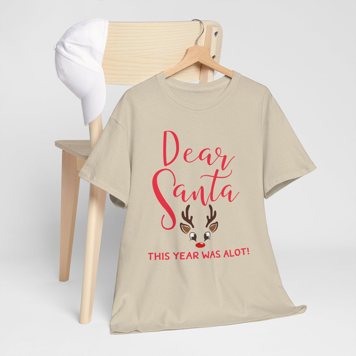 Dear Santa This Year Was a Lot Christmas T-Shirt