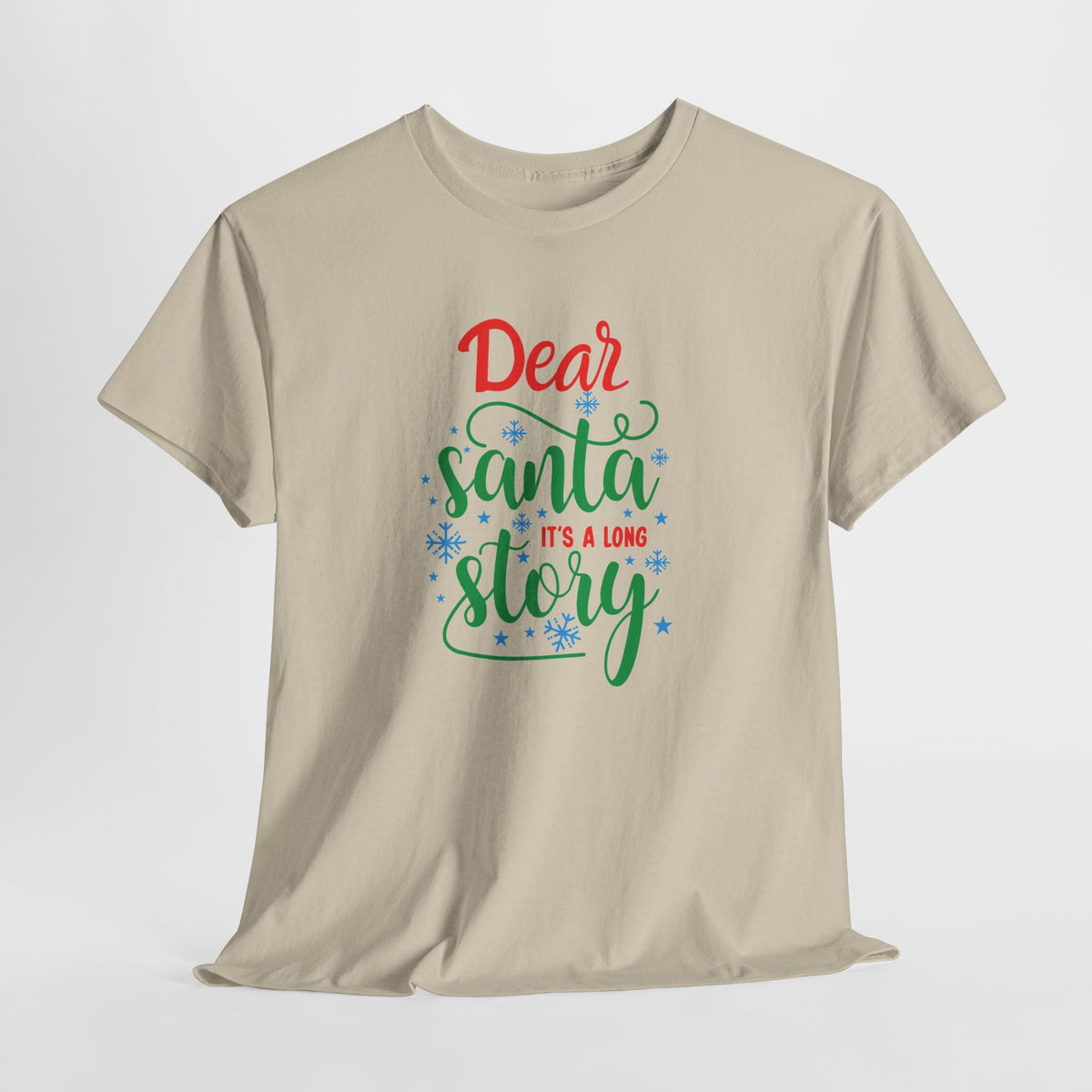 Dear Santa It’s a Long Story Christmas Tee