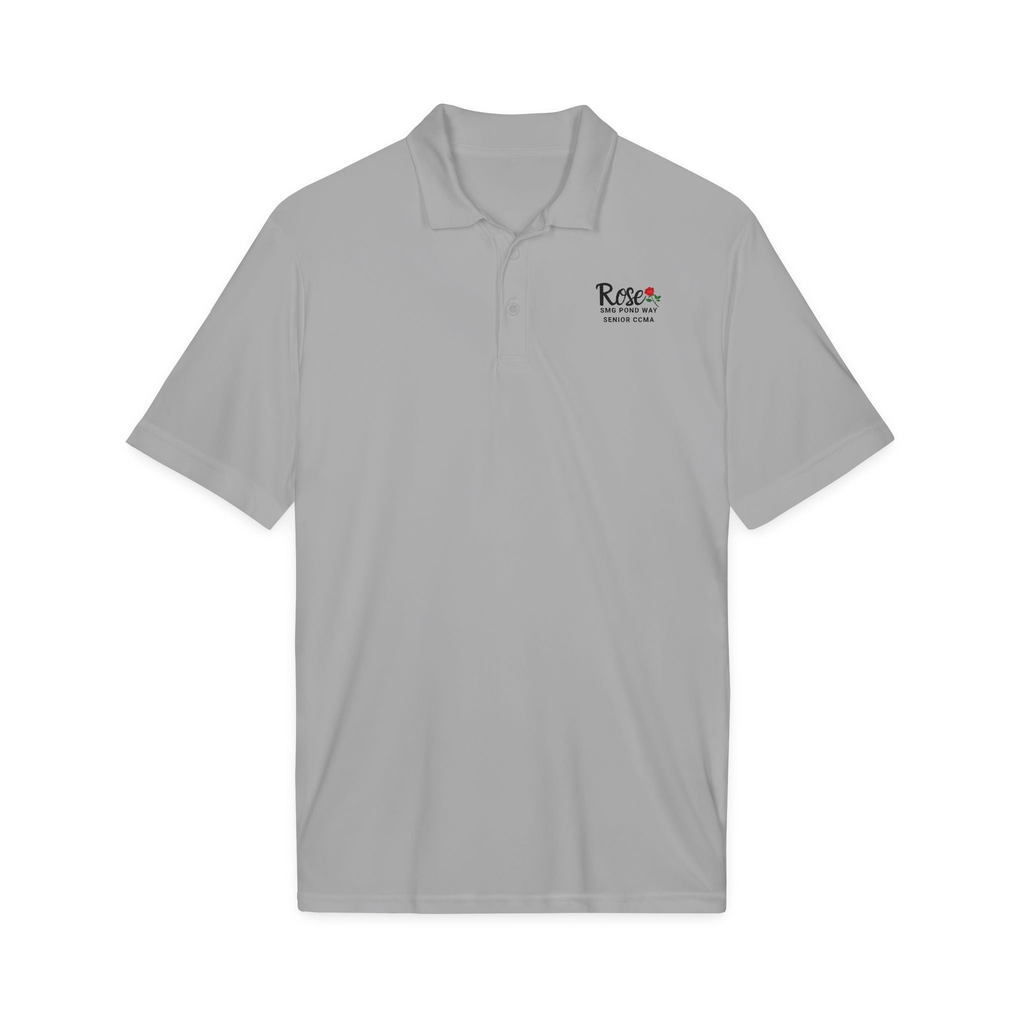 Rose Logo Polo with a Rose