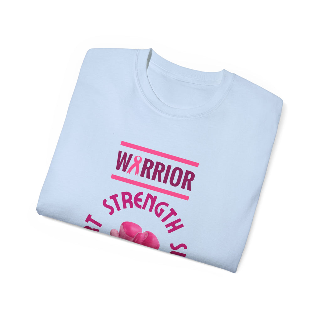 Breast Cancer Warrior T-Shirt — Support Strength Survival Tee