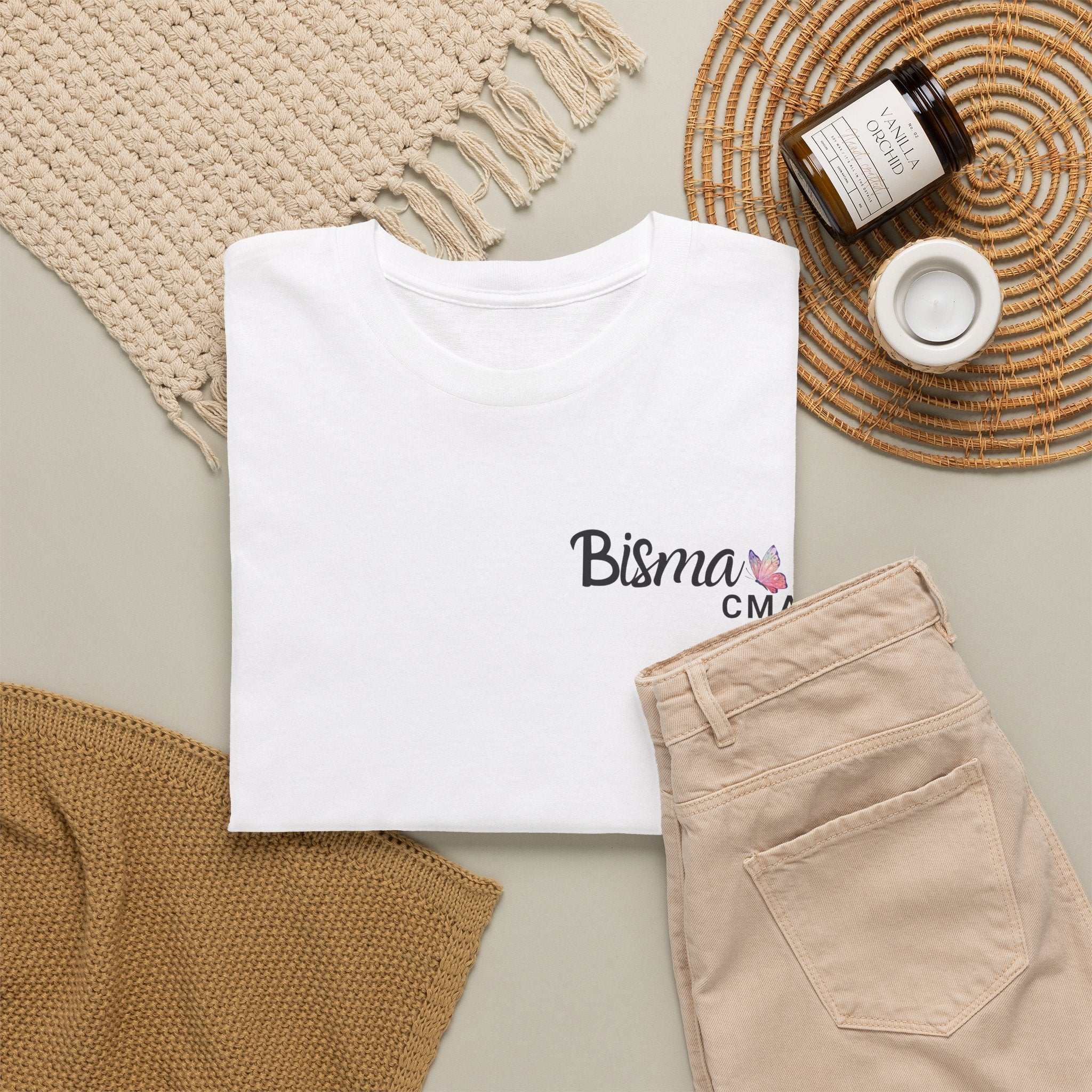 Bisma CMA Heart Logo Tee