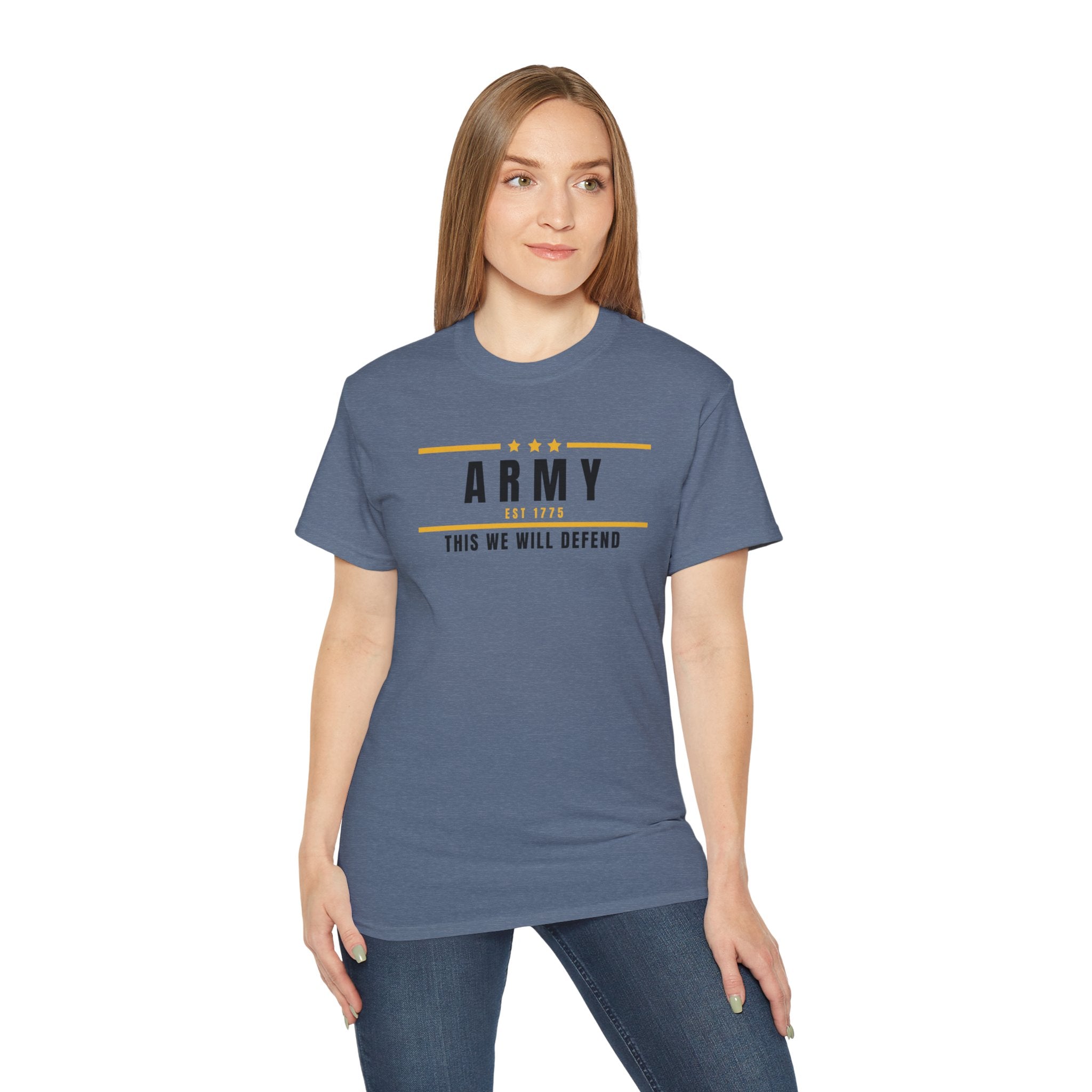 Army This We Will Defend Tee — Patriotic Military Cotton T-Shirt