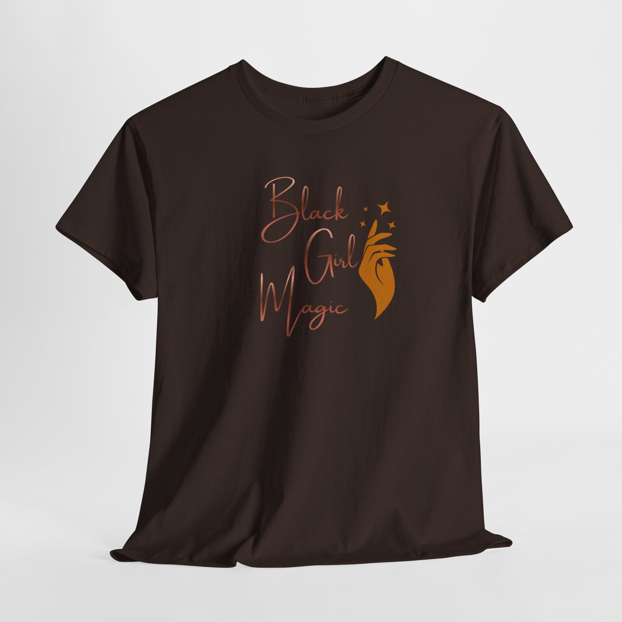Black Girl Magic T-Shirt — Empowerment Tee with Feminine Illustration
