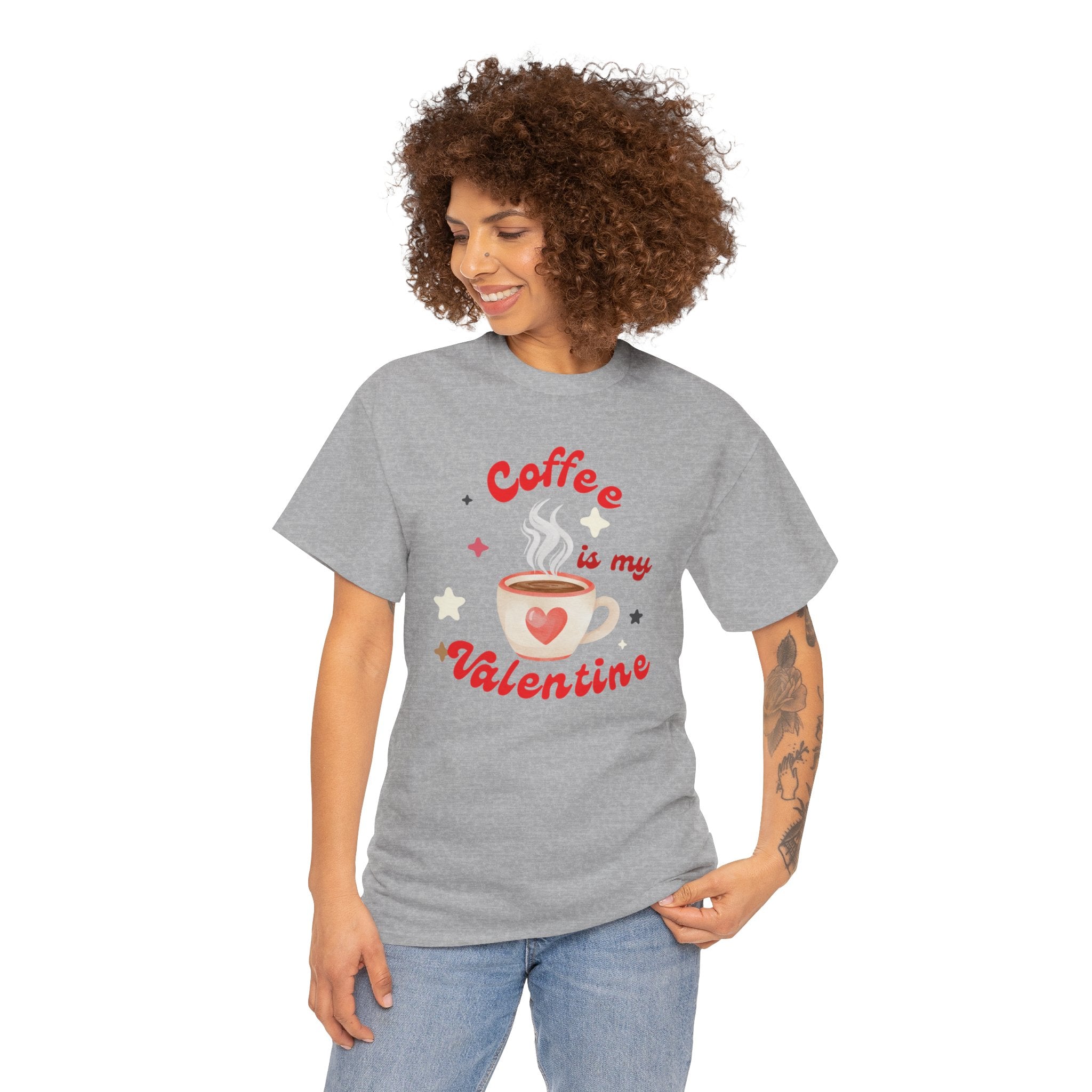 Coffee Is My Valentine Tee — Cute Valentine’s Day Coffee Shirt