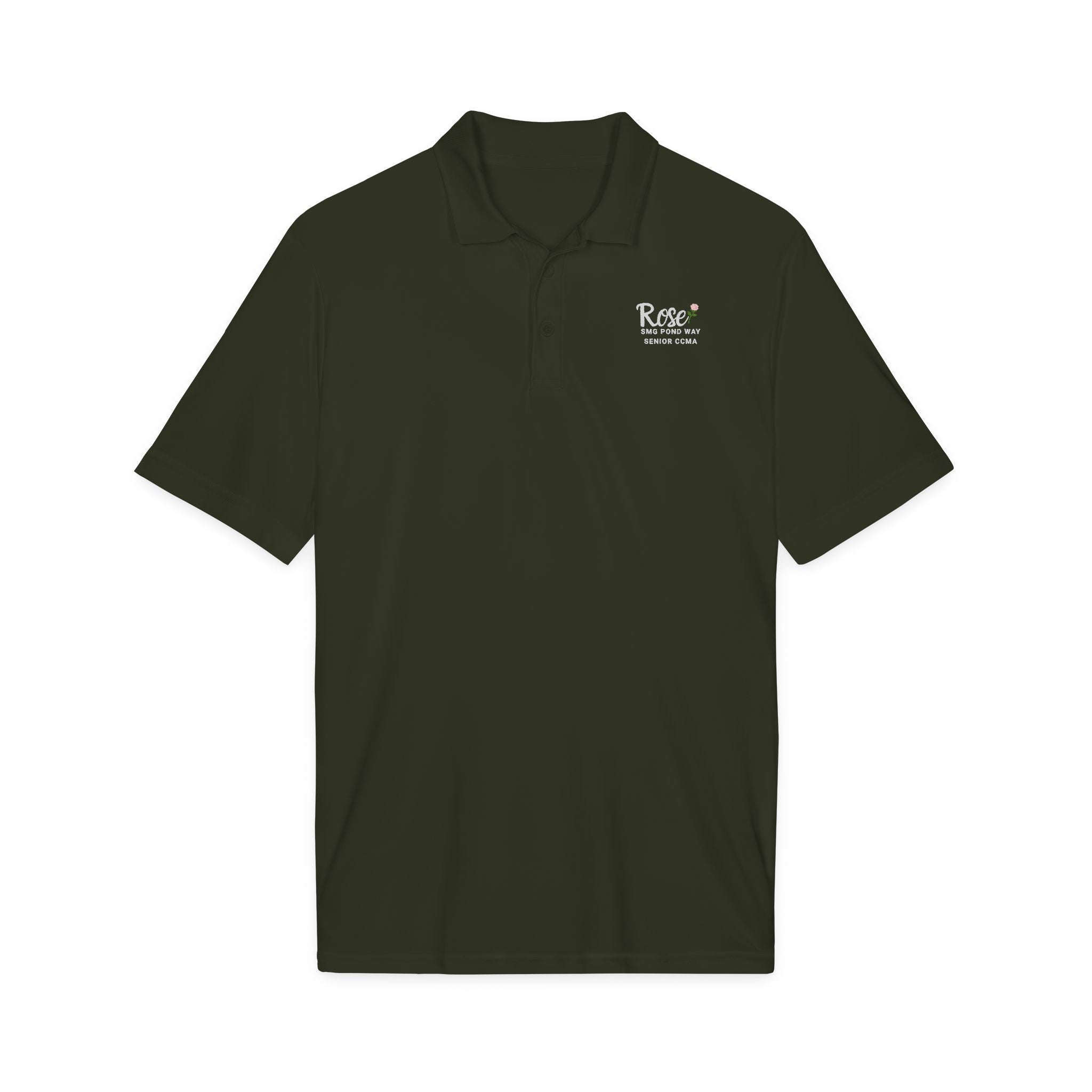Logo Rose Work Polo with a Rose