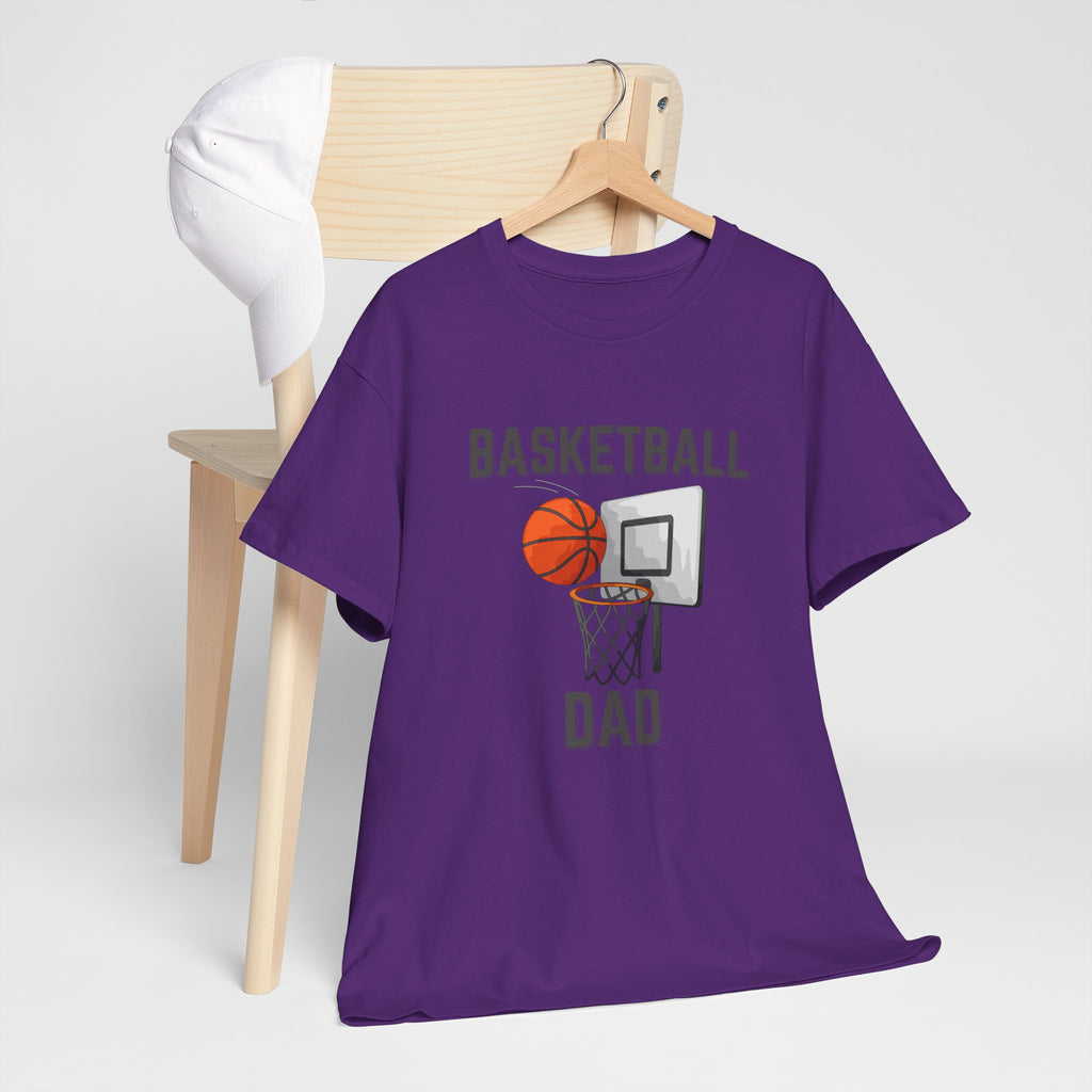 Basketball Dad T-Shirt — Dad Gift, Basketball Coach & Game Day Tee