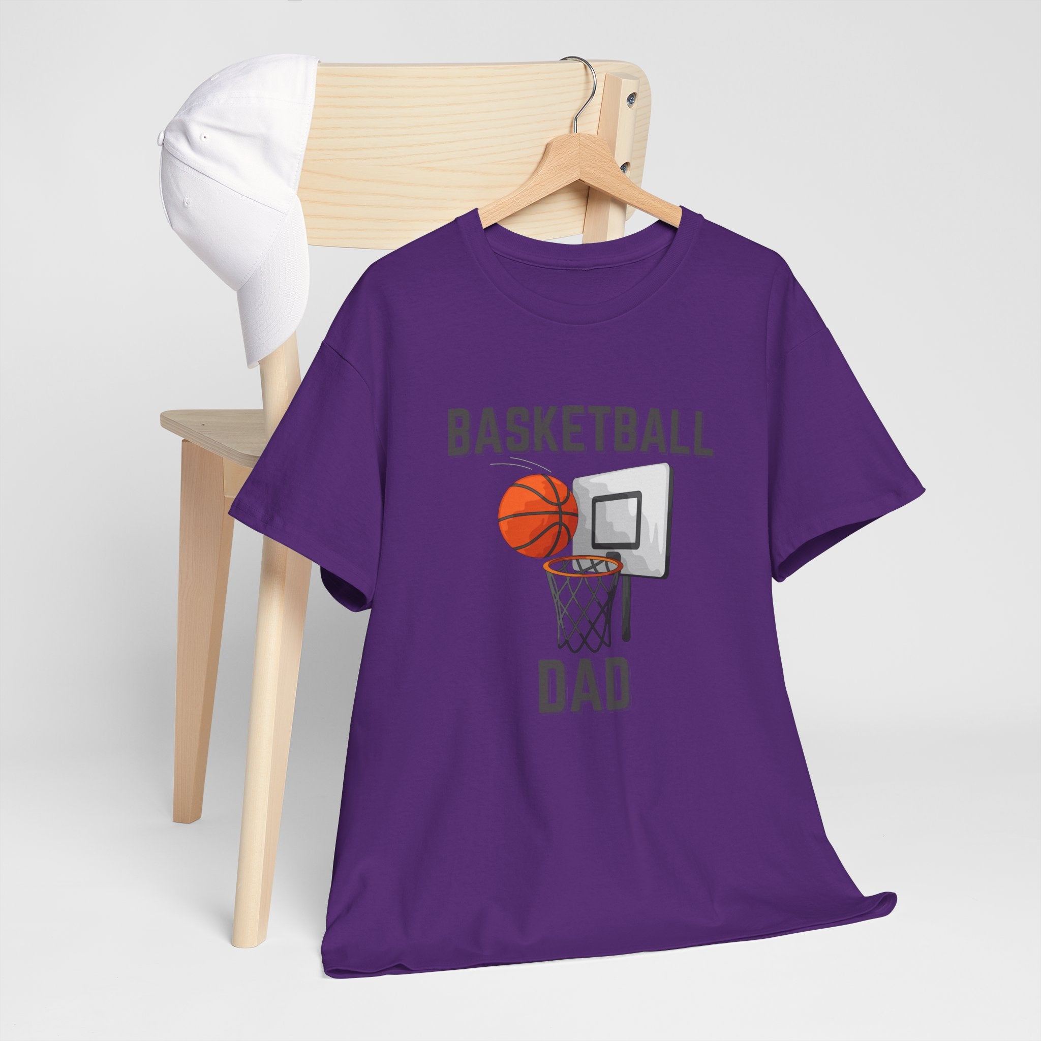 Basketball Dad T-Shirt — Dad Gift, Basketball Coach & Game Day Tee