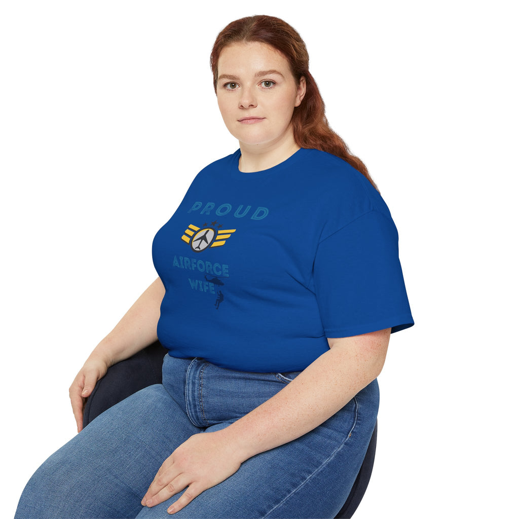 Proud Air Force Wife T-Shirt — Military Spouse Tee