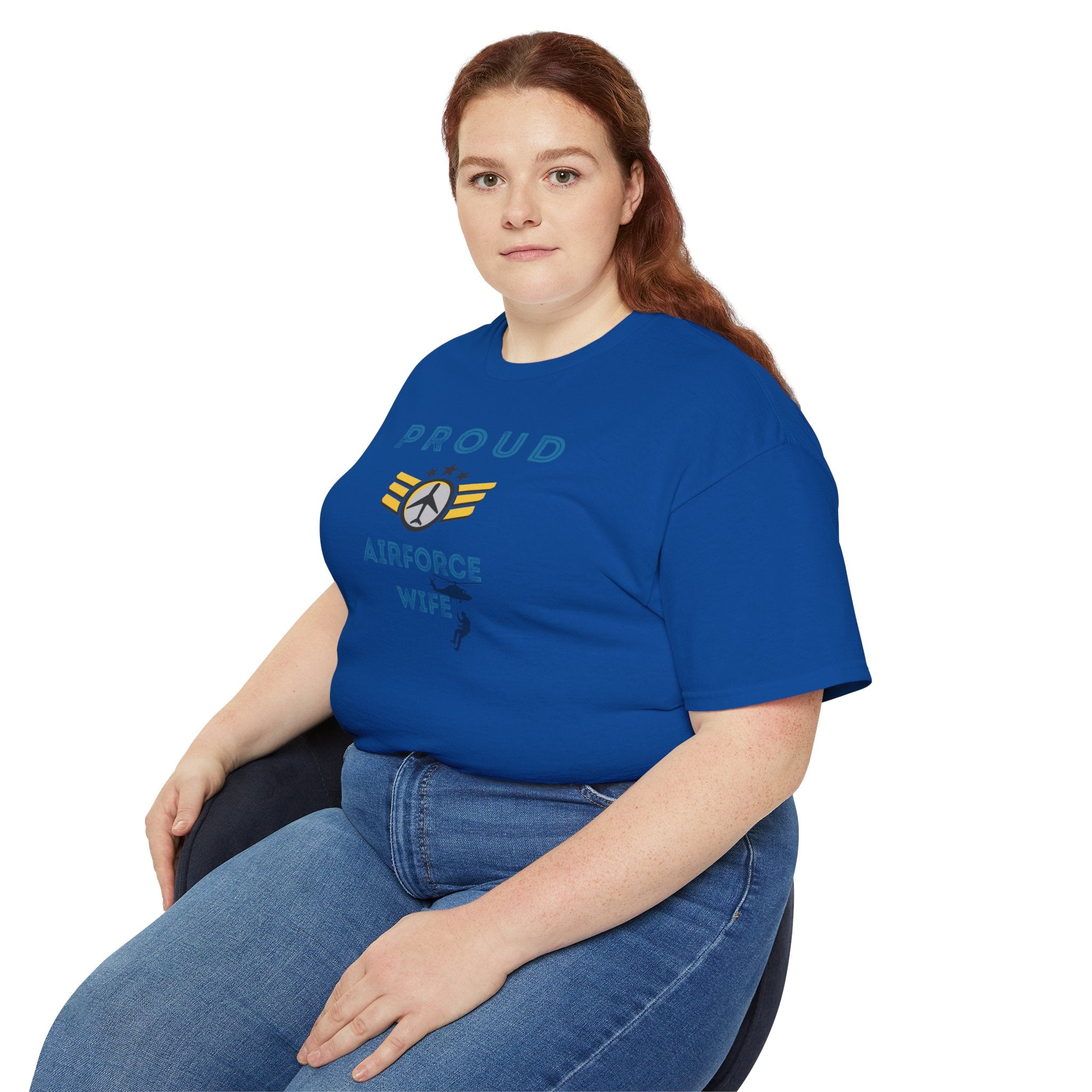 Proud Air Force Wife T-Shirt — Military Spouse Tee