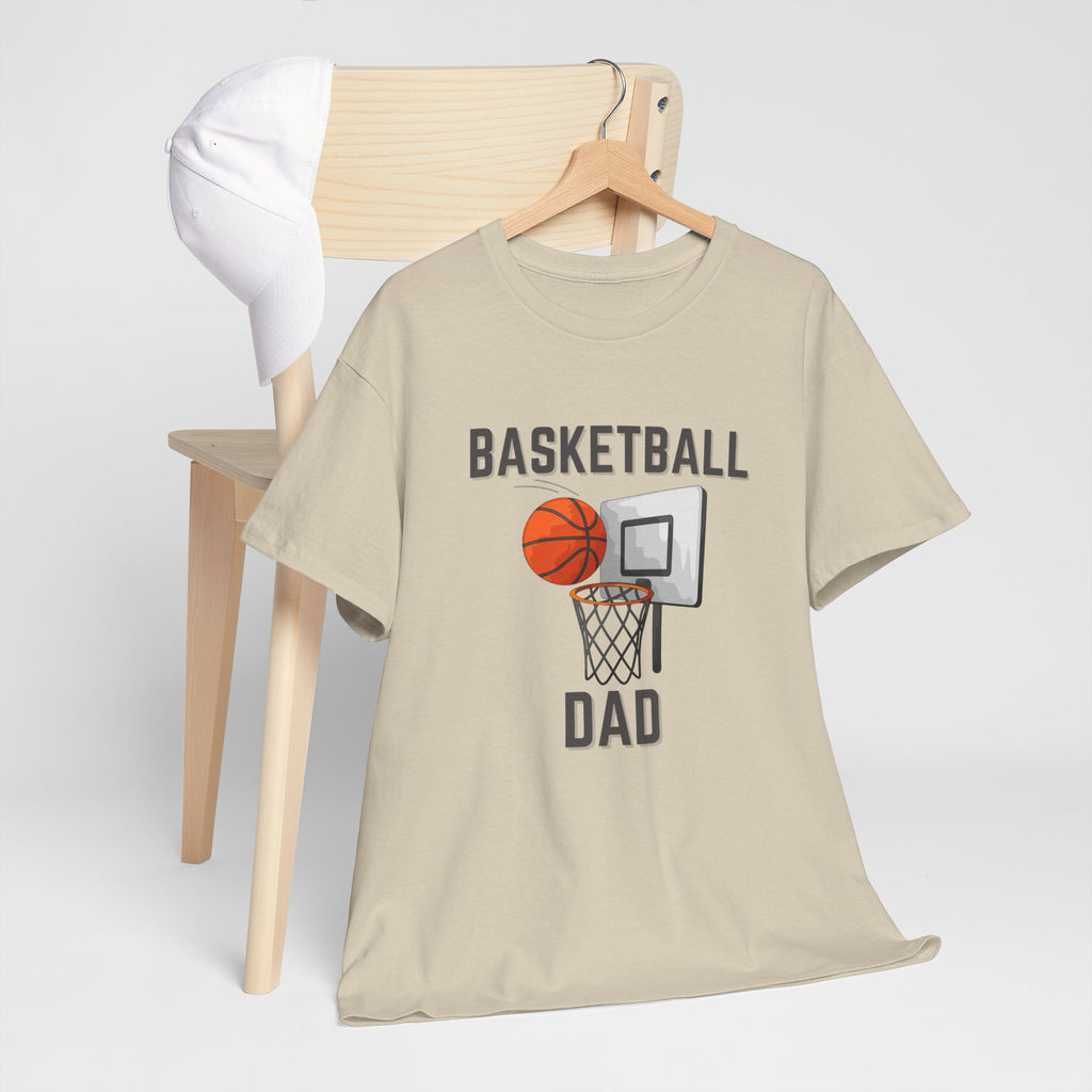 Basketball Dad T-Shirt — Dad Gift, Basketball Coach & Game Day Tee