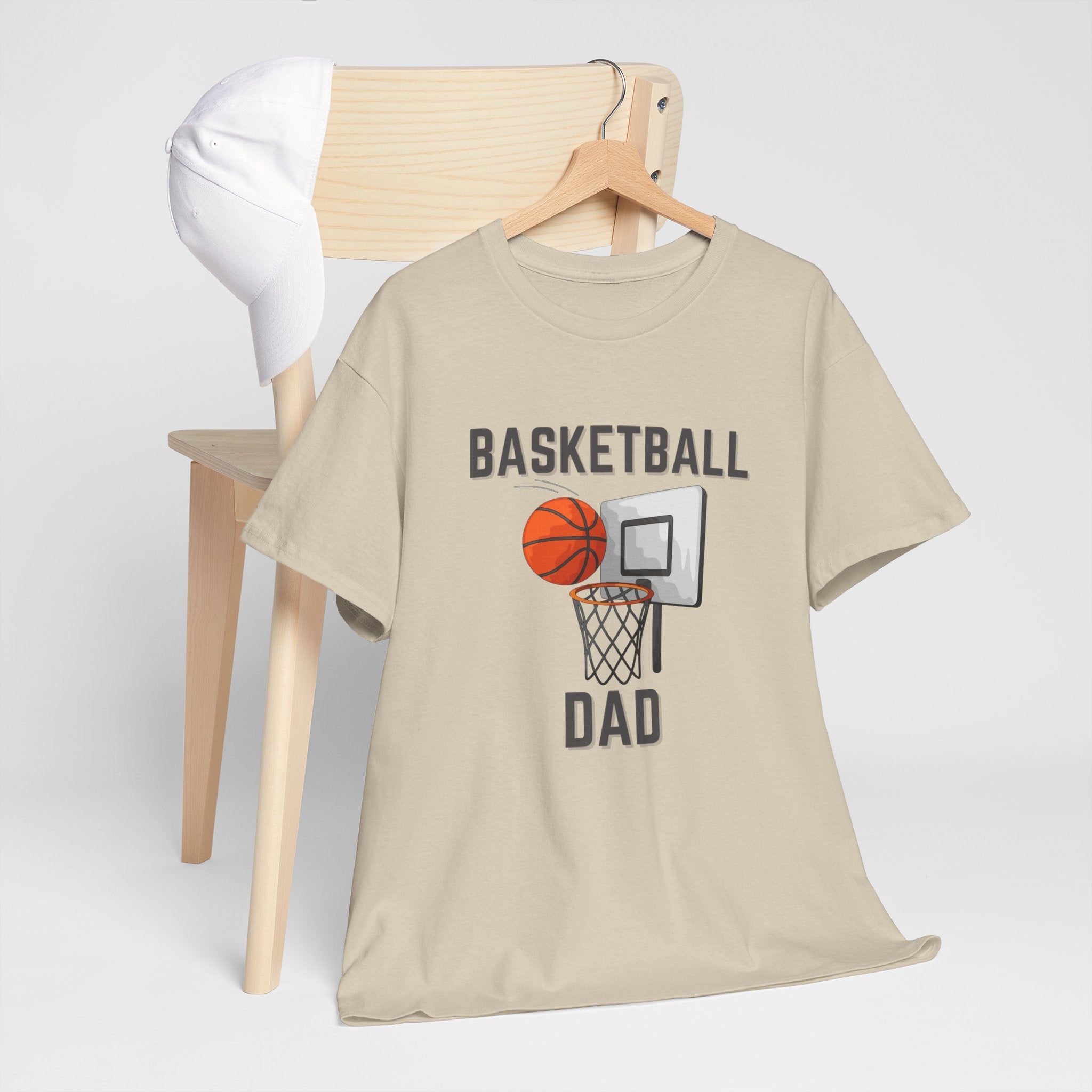 Basketball Dad T-Shirt — Dad Gift, Basketball Coach & Game Day Tee