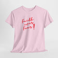 Faith Over Fear T-Shirt — Inspirational Christian Tee