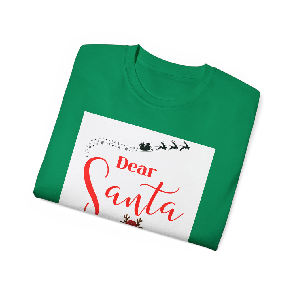 Dear Santa, Cool Uncle Tee, Funny Christmas Gift, Holiday T-Shirt, Unisex Cotton Shirt, Family Gatherings, Uncle Humor Apparel