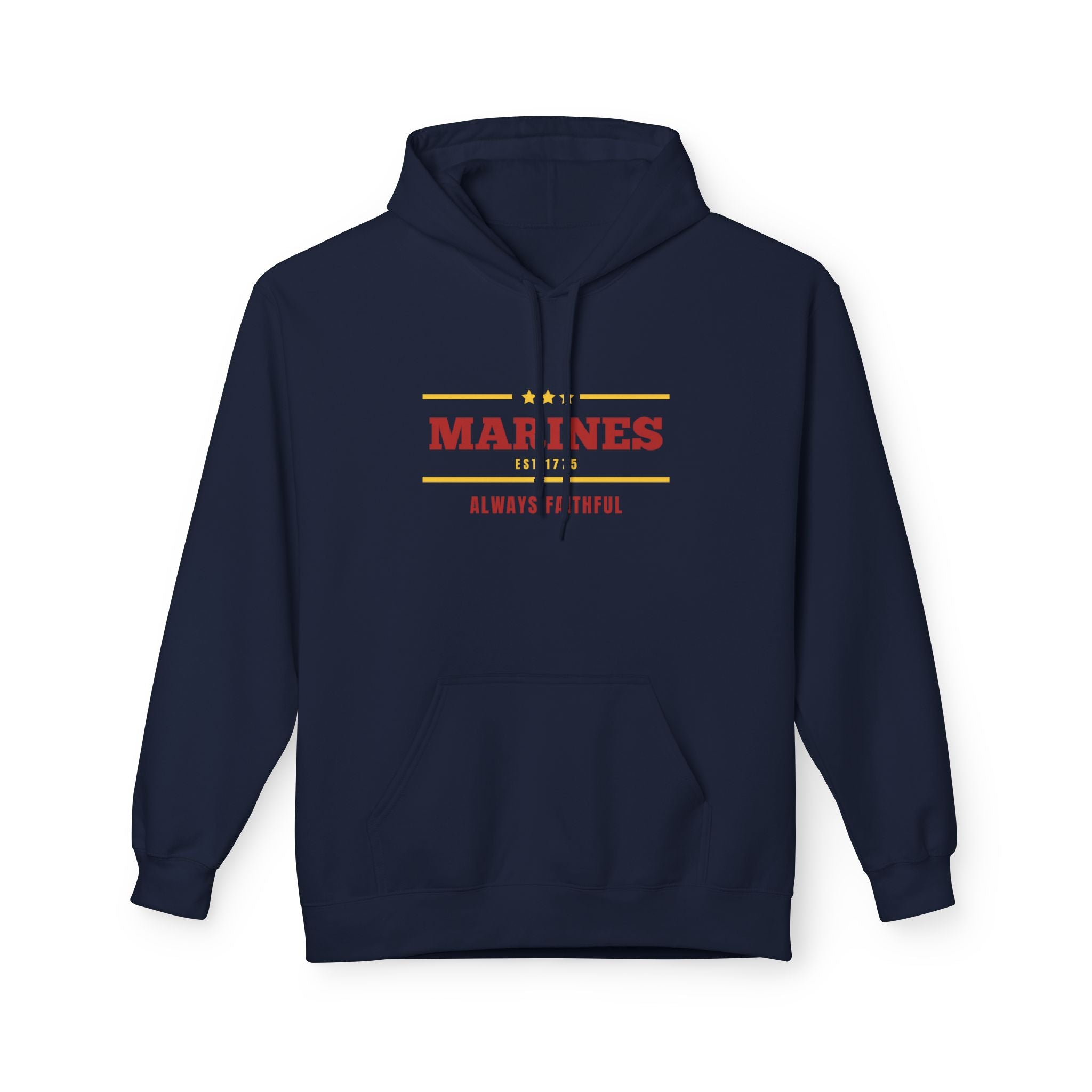 Marines "Always Faithful" Hoodie – Military Veteran Tribute Pullover
