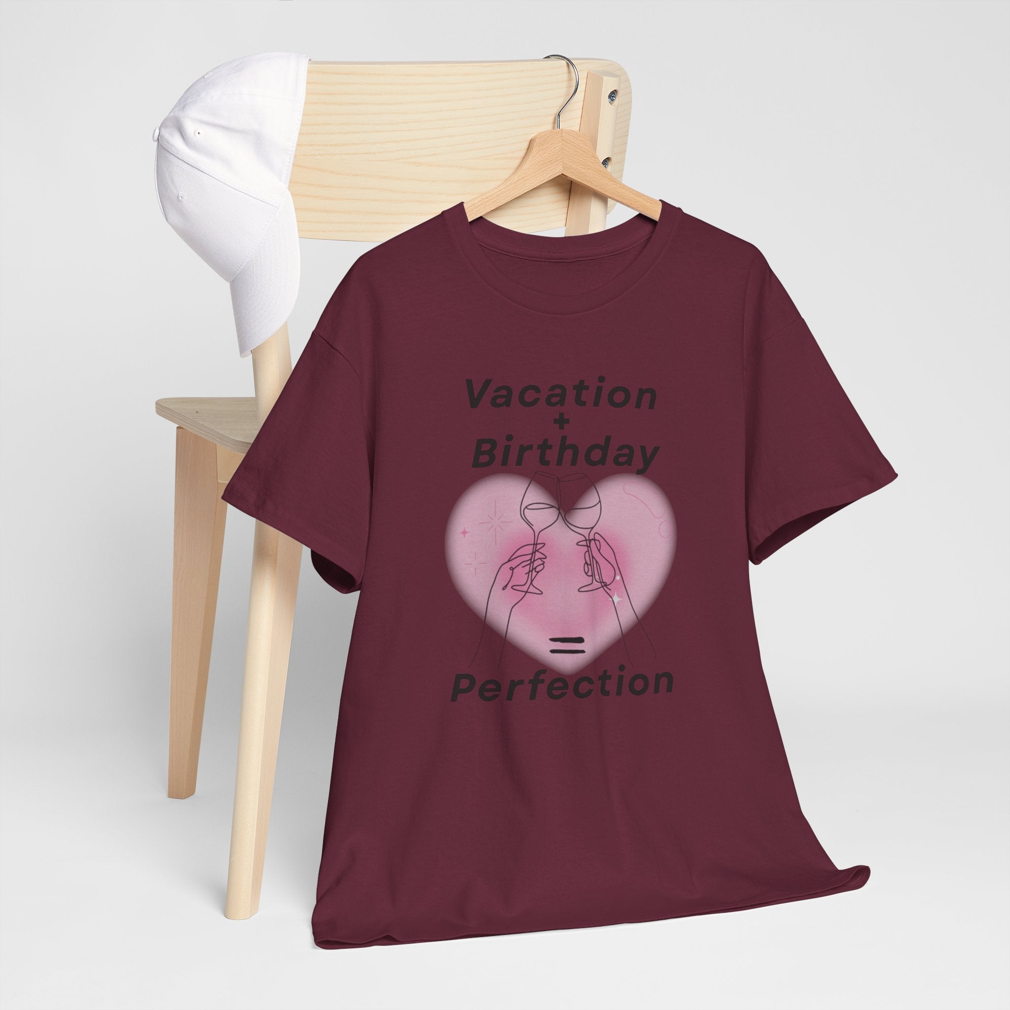 Vacation Birthday = Perfection T-Shirt