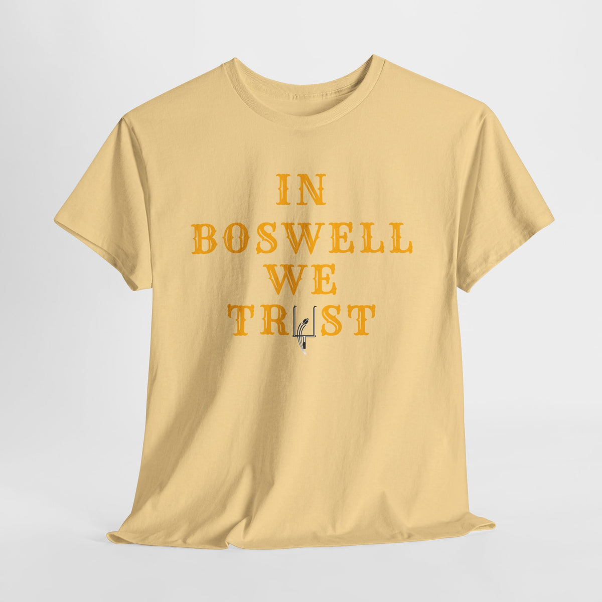 In Boswell We Trust Steeler Fan Graphic T-Shirt