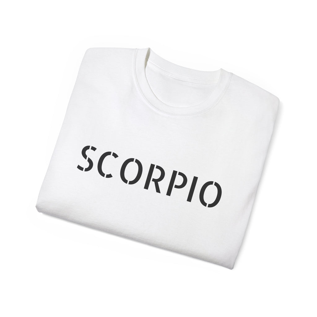 Scorpio Zodiac Unisex Tee - Ultra Cotton Astrology Shirt